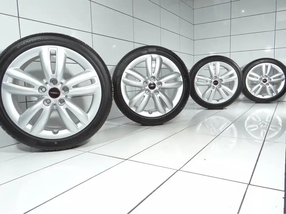 KOŁA MINI F55 F56 F57, 5x112, ET 54, 205/45R17 88 V Srebrny Obniżka ceny
