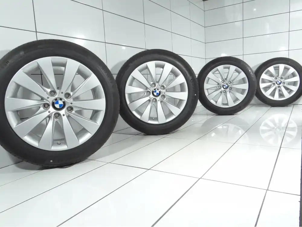 Darmowy zwrot KOŁA BMW 3 F30 F31 4 F32 F36, 5x120, ET 37, 225/50R17 94 W Srebrny