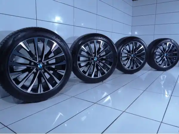 KOŁA BMW 1 F40 2 F45 F46 F44, 5X112, ET-54, 225/45R17 94 Y CZARNY POLER Nie przegap