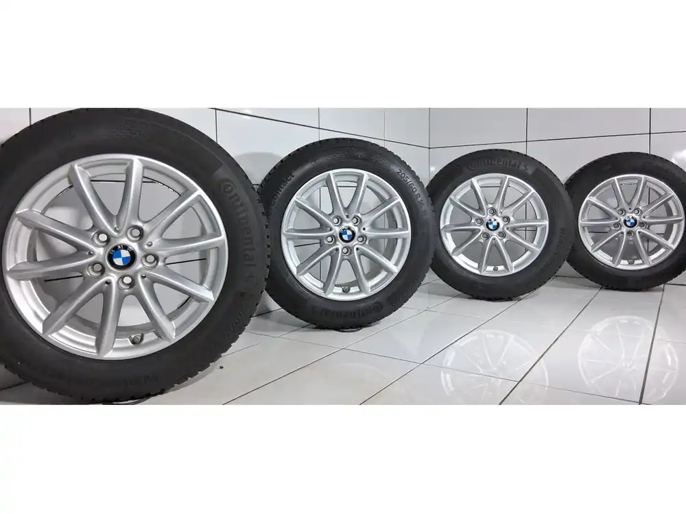 KOŁA BMW 2 (F45) (F46), 5X112, ET-52, 205/60R16 96 H SREBRNY Premium
