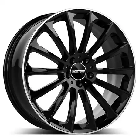 Premium FELGI GMP ITALIA STELLAR 7,5x17 5x112 ET45 LPO/SBLK