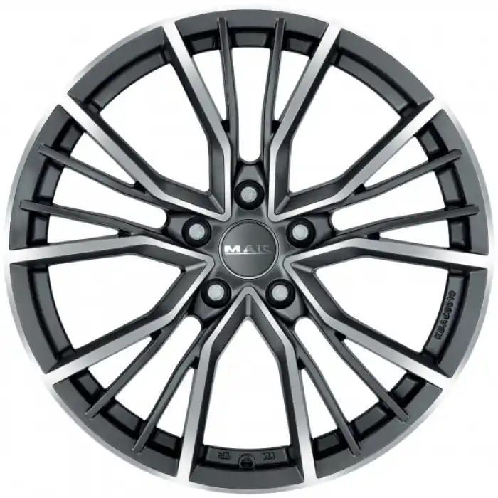 MAK UNION 8.5X19 5X112 ET39/66.45 SZARY/POLER Promocja