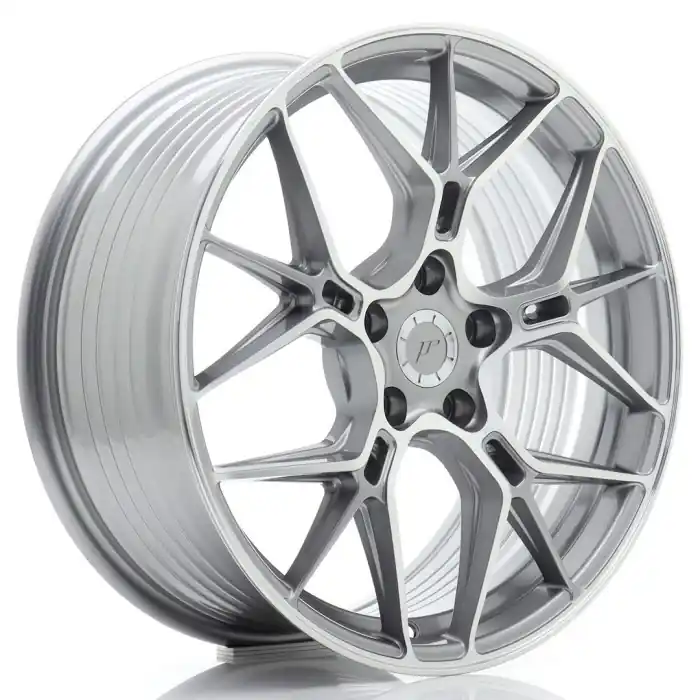 JR Wheels JR51 18x8 ET20-45 5H BLANK Titanium Machined Face Popularny