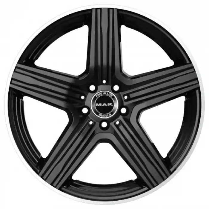 MAK LEWIS 11X21 5X112 ET55/66.6 CZARNY/RANT Taniej