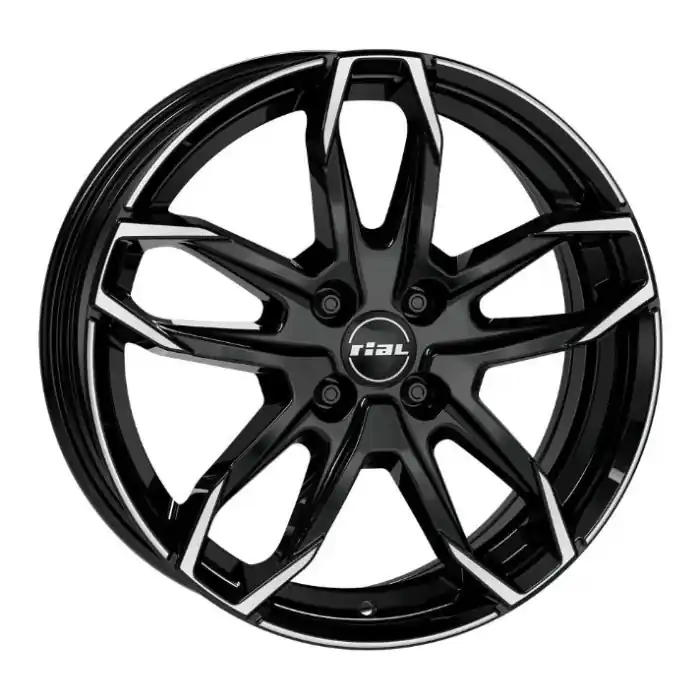 RIAL LUCCA 6.5X16 4X100 ET40/63.3 CZARNY/POLER Cena promocyjna