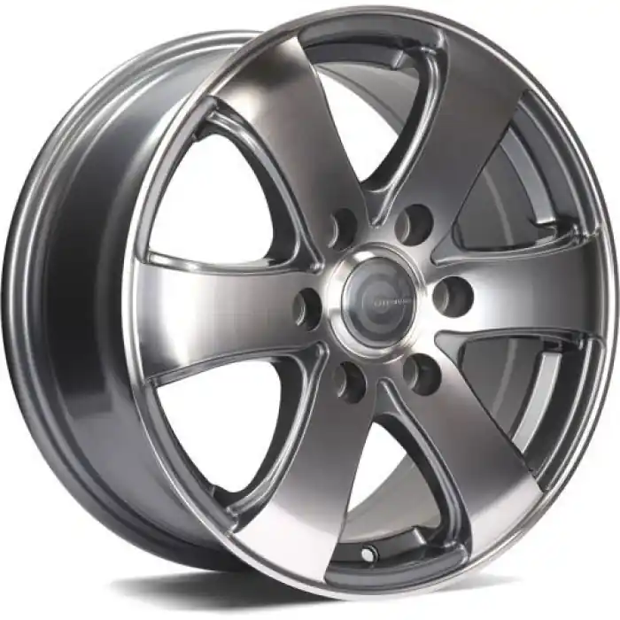Carbonado Mammuth 16" 6x130 ET50 84,1 AFP - Anthracite Front Polished Zniżka