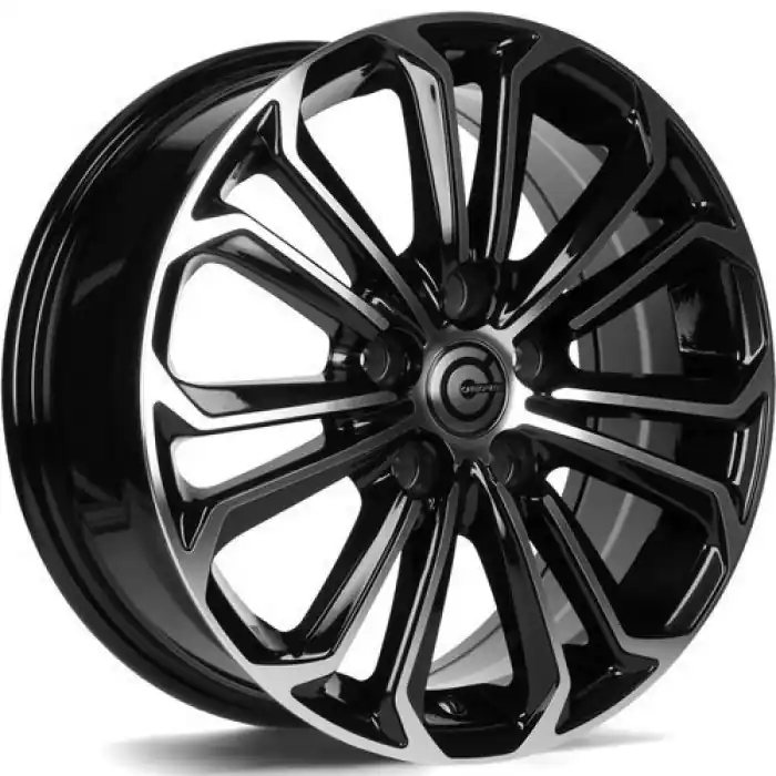 Carbonado Panther 15" 5x114.3 ET38 73,1 BFP - Black Front Polished Ostatnie sztuki