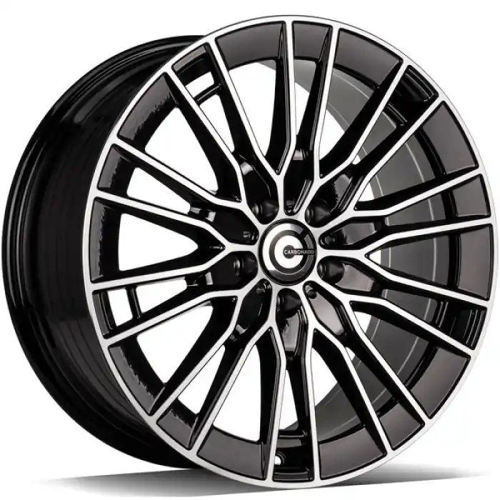 Carbonado Brawl 20" 5x112 ET45 66,6 BFP - Black Front Polished Tylko dziś