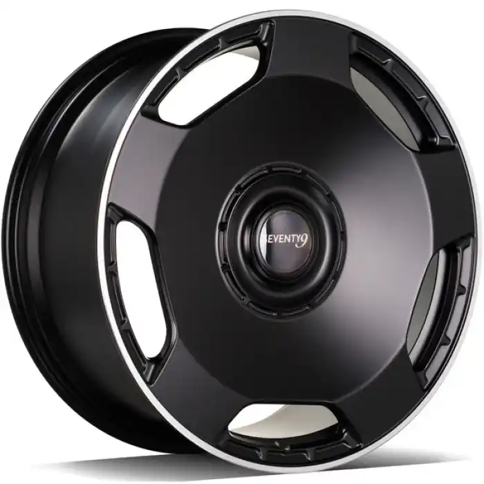 seventy9 MF.6 23" 5x130 ET25 84,1 DMBLP - Matt Black Machined Lip Okazja