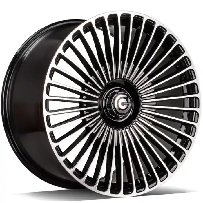 Carbonado Hurricane 21" 5x112 ET50 66,6 BFP - Black Front Polished Bezpieczna płatność