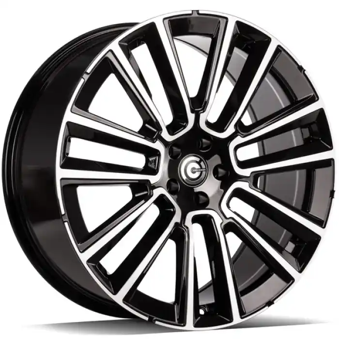Carbonado Knockout 20" 5x108 ET38 67,1 BFP - Black Front Polished Sprawdź teraz