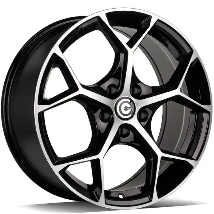 Carbonado Fancy 18" 5x112 ET40 66,45 BFP - Black Front Polished Wysoka jakość