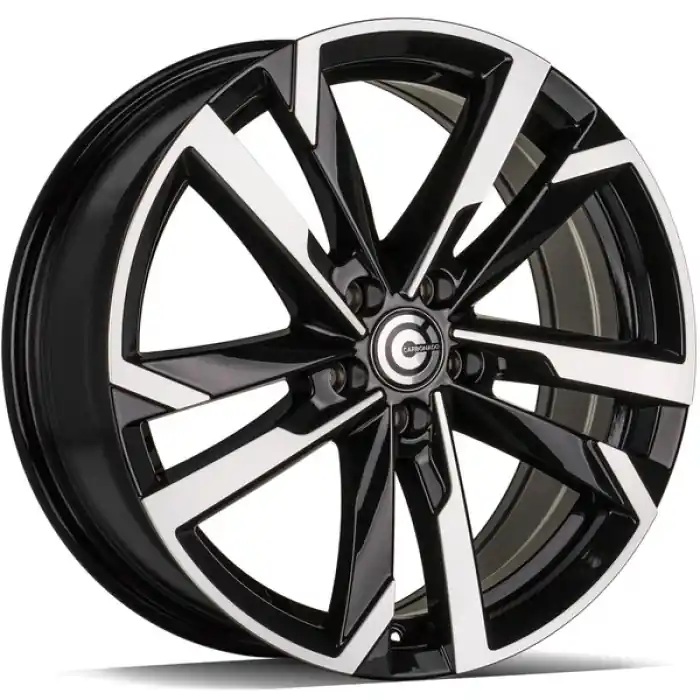 Carbonado Combat 17" 5x100 ET40 57,1 BFP - Black Front Polished Szybka wysyłka