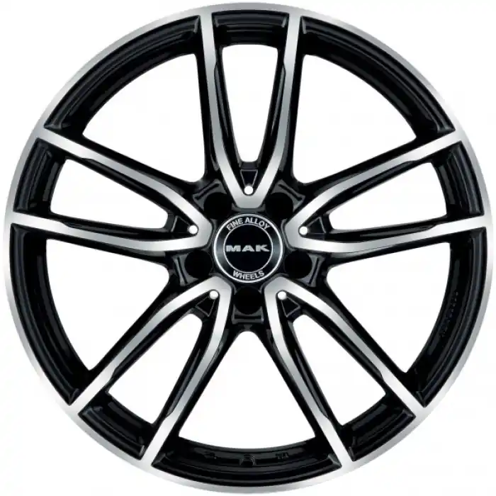 Bezpieczna płatność MAK EVO 8X19 5X112 ET33/66.6 CZARNY/POLER