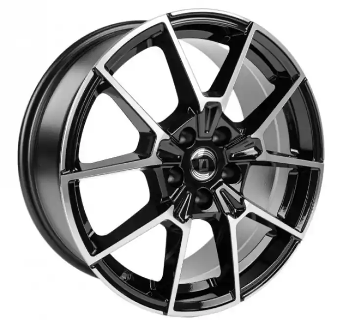 Tani DIEWE NEVE 8X19 5X114.3 ET43/65.1 CZARNY/POLER