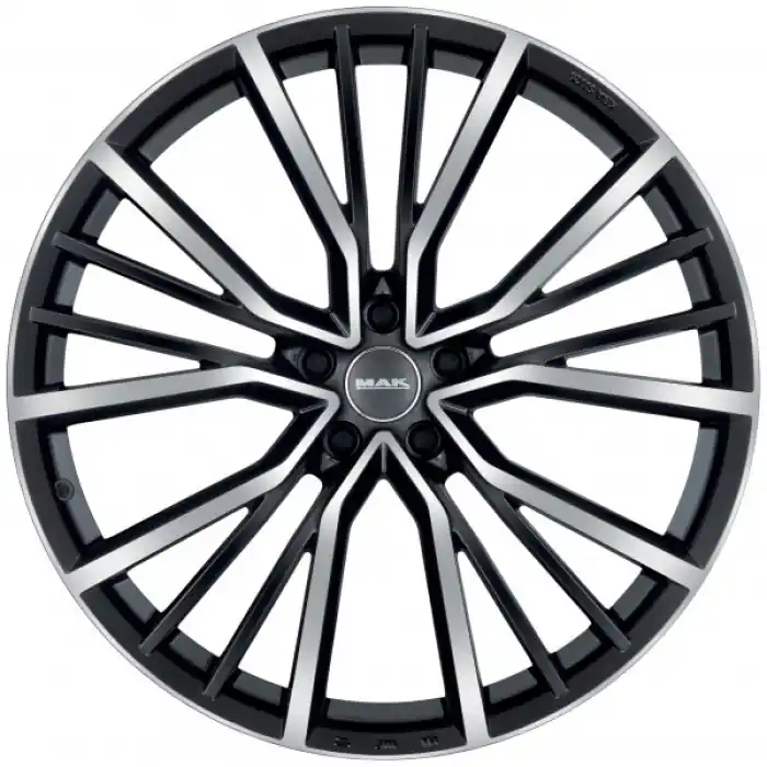 MAK UNION 8.5X19 5X112 ET44/66.45 CZARNY/POLER Nowy
