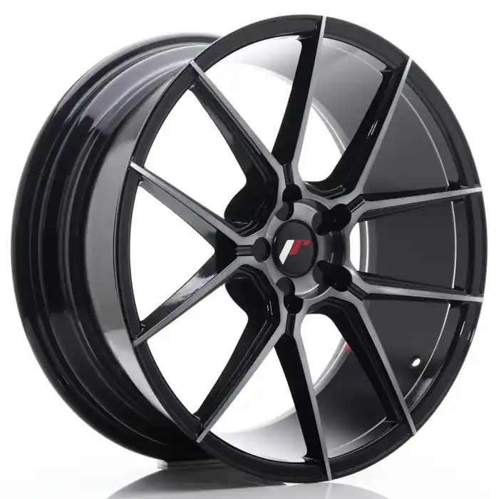 JR Wheels JR30 20x8,5 ET20-42 5H BLANK Black Brushed w/ Tinted Face Super okazja