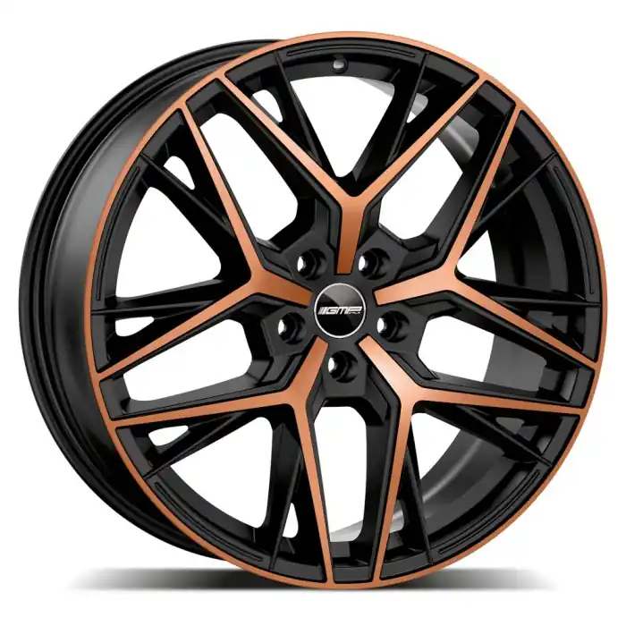 Niska cena GMP LUNICA 7.5X18 5X114.3 ET35/73.1 CZARNY/BRĄZ