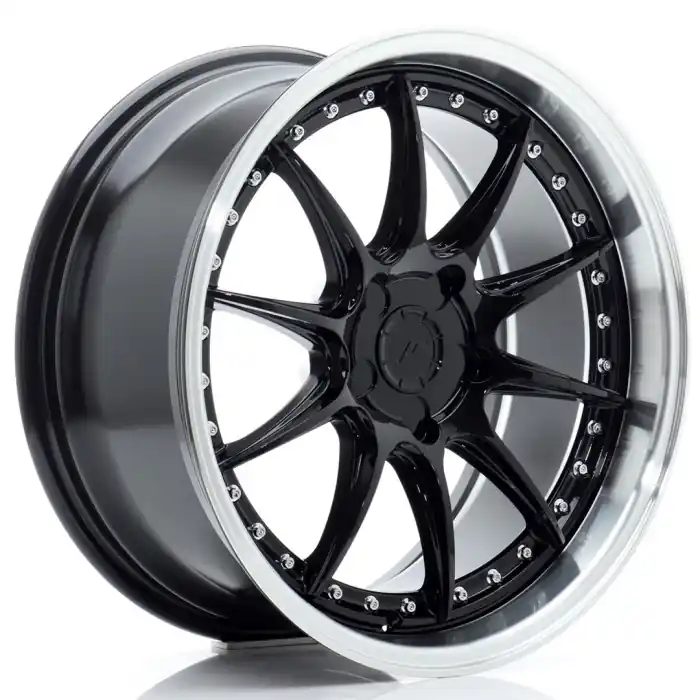 JR Wheels JR41 18x8,5 ET15-35 5H BLANK Glossy Black w/Machined Lip Zamów dziś