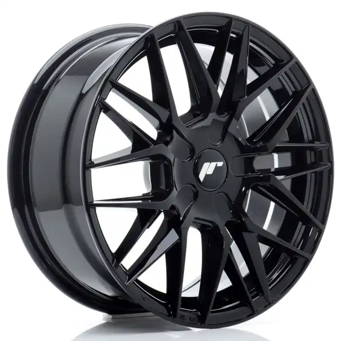Popularny JR Wheels JR28 16x7 ET20-40 BLANK Gloss Black