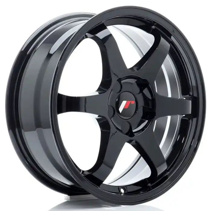 JR Wheels JR3 17x7 ET20-42 5H BLANK Gloss Black Najlepsza cena
