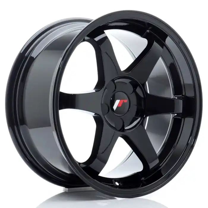 JR Wheels JR3 18x9 ET15-40 5H BLANK Gloss Black Bezpieczna płatność