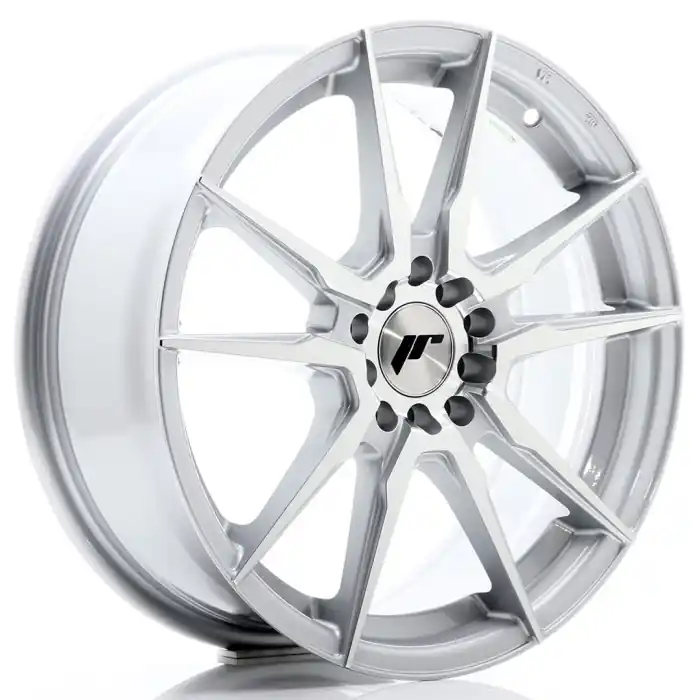 JR Wheels JR21 17x7 ET40 5x108/112 Silver Machined Hit sprzedaży