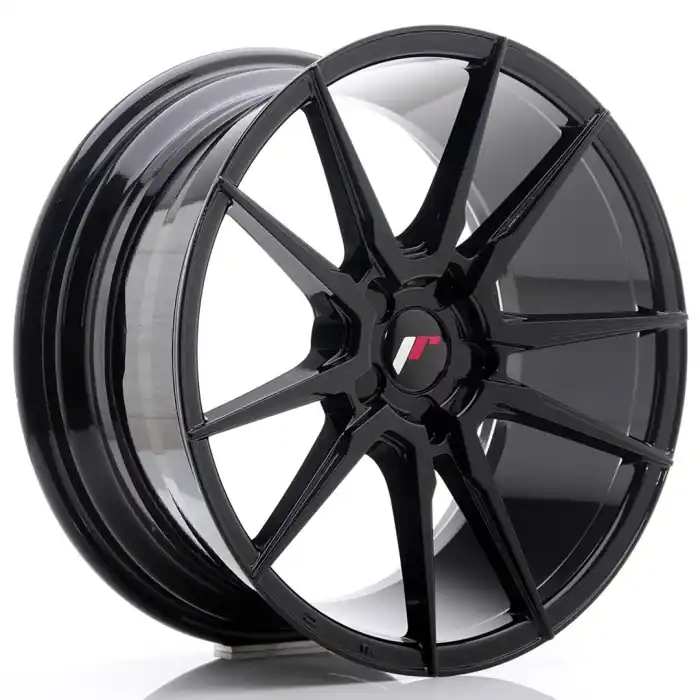 JR Wheels JR21 18x8 ET20-40 5H BLANK Glossy Black Kup teraz