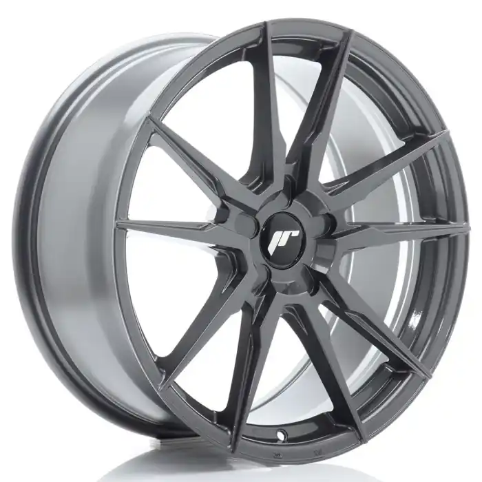 Premium JR Wheels JR21 20x9 ET20-35 5H BLANK Hyper Gray