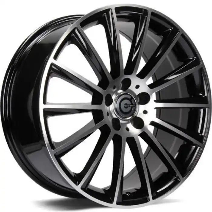 Zniżka Carbonado Performance 18" 5x112 ET35 66,5 BFP - Black Front Polished