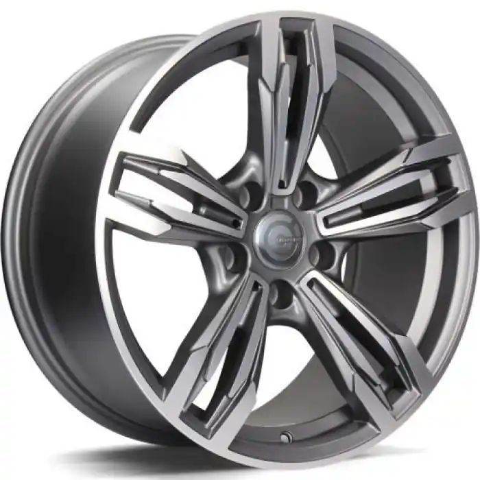 Carbonado Dynamite 18" 5x120 ET30 72,6 MAFP - Matt Anthracite Front Polished Hit cenowy