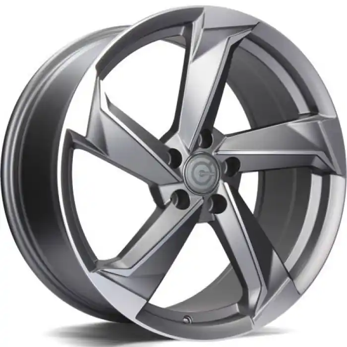 Carbonado Twist 18" 5x112 ET35 66,5 MAFP - Matt Anthracite Front Polished Do wyczerpania zapasów
