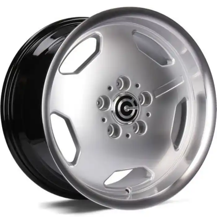 Nie przegap Carbonado Retro 17" 5x112 ET35 66,5 DHSLP - Diamond Hyper Silver Lip Polished