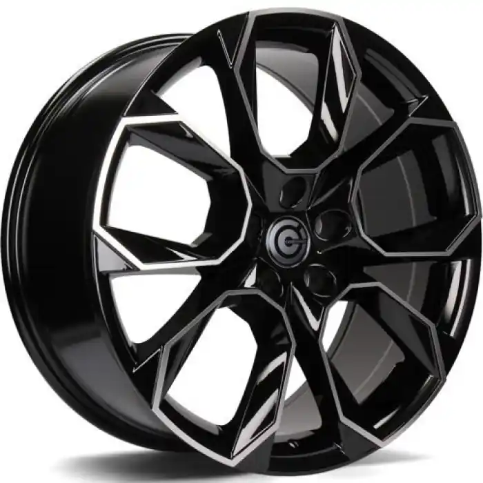 Wybór klientów Carbonado Beast 18" 5x112 ET43 57,1 BFP - Black Front Polished