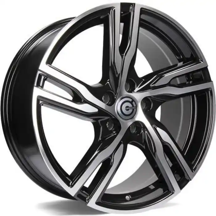 Carbonado Punch 18" 5x108 ET45 67,1 BFP - Black Front Polished Ograniczona ilość