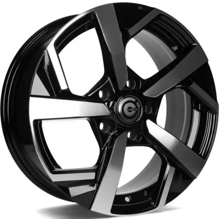 Promocja Carbonado Quincy 16" 5x114.3 ET40 73,1 BFP - Black Front Polished