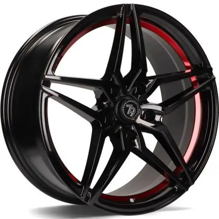 Nie przegap seventy9 SV-A 18" 5x114.3 ET40 73,1 BGRIL- Black Glossy Red Inner Lip