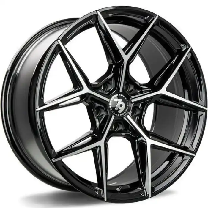 seventy9 SCF-B 18" 5x112 ET35 66,5 BFP - Black Front Polished Tylko dziś