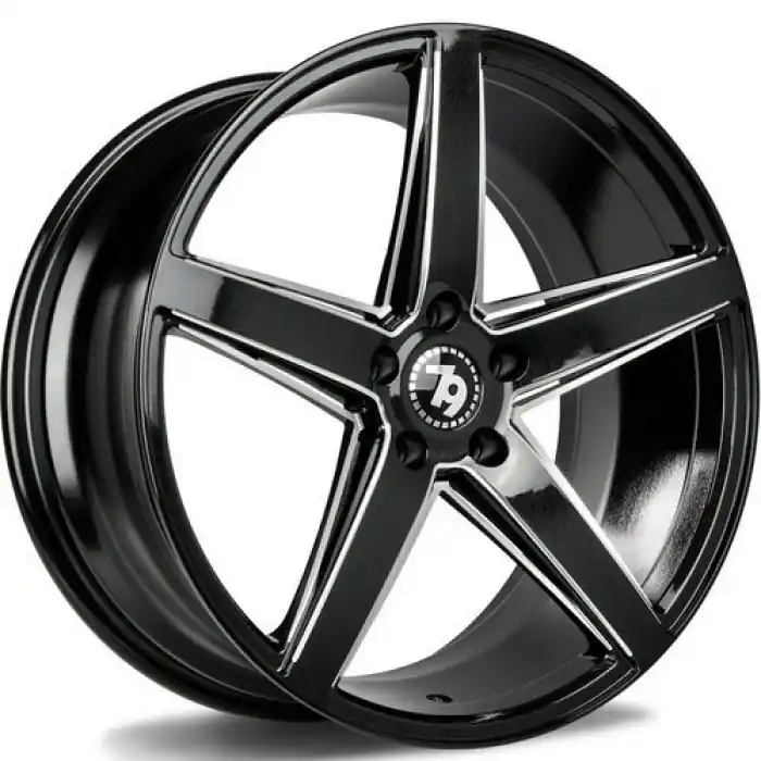 seventy9 SV-N 19" 5x120 ET35 72,6 BE - Galaxy Black Window Edges Ostatnia szansa