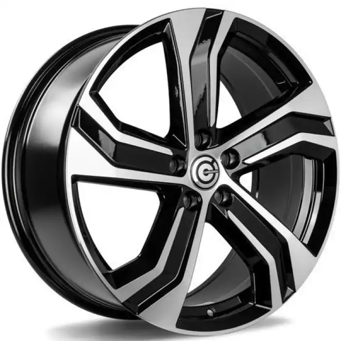 Carbonado Strike 19" 5x108 ET45 67,1 BFP - Black Front Polished Cena promocyjna