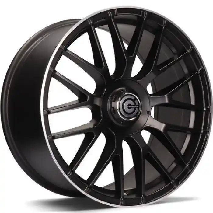 Łatwy zwrot Carbonado Dark 18" 5x112 ET35 66,5 DMBLP - Deep Matt Black Lip Polished