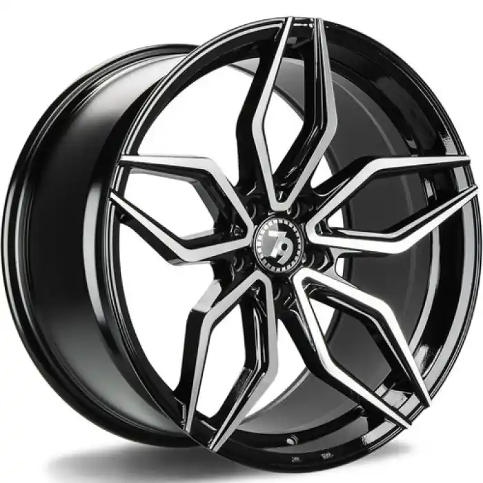 seventy9 SCF-D 20" 5x112 ET40 66,5 BFP - Black Front Polished Wybór klientów