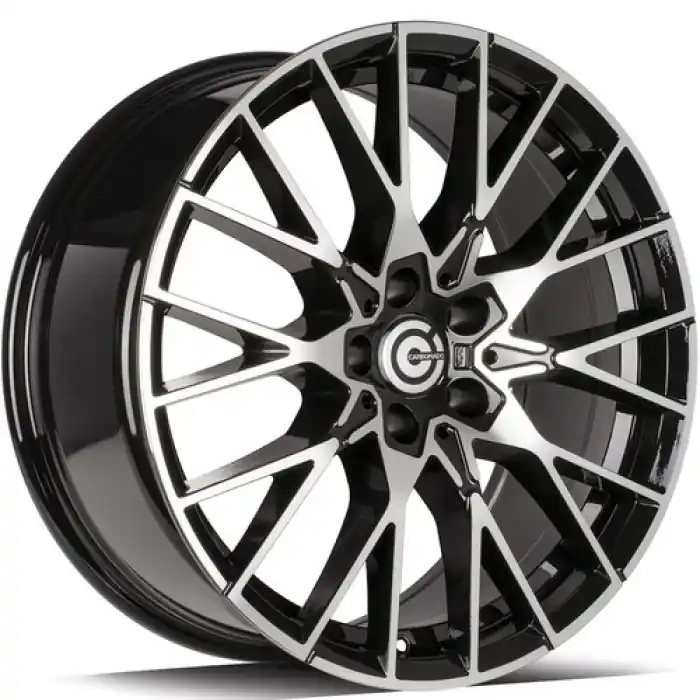 Carbonado Illusion 18" 5x112 ET30 66,5 BFP - Black Front Polished Wysoka jakość