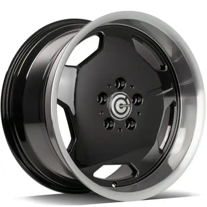 Carbonado Retro 17" 5x112 ET35 66,5 BGLP - Black Glossy Lip Polished Zamów teraz