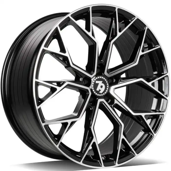 seventy9 SCF-H 18" 5x112 ET35 66,5 BFP - Black Front Polished Ekspresowa dostawa
