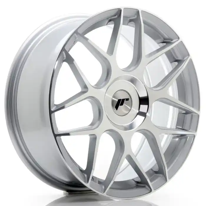JR Wheels JR18 18x7,5 ET20-40 BLANK Silver Machined Face Nowy