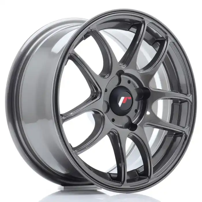 Premium JR Wheels JR29 15x7 ET20-42 4H BLANK Hyper Gray