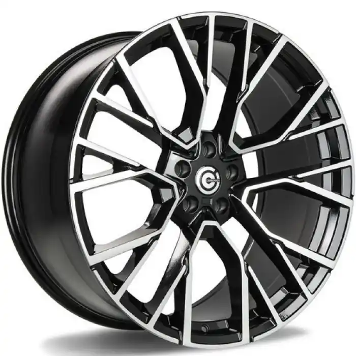 Carbonado Anomaly 20" 5x112 ET30 66,5 BFP - Black Front Polished Nowy