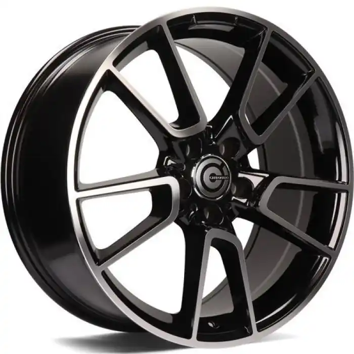 Carbonado Excellent 19" 5x112 ET45 66,5 BFP - Black Front Polished Tylko dziś