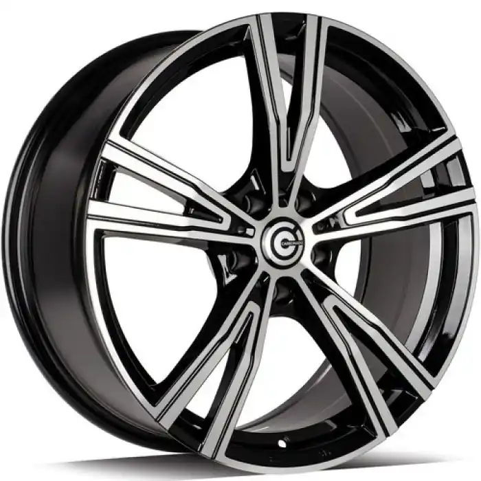 Łatwy zwrot Carbonado Platinum 19" 5x112 ET30 66,5 BFP - Black Front Polished